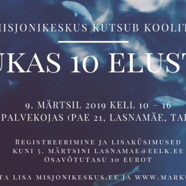 Elustiilikoolitus kristlastele!